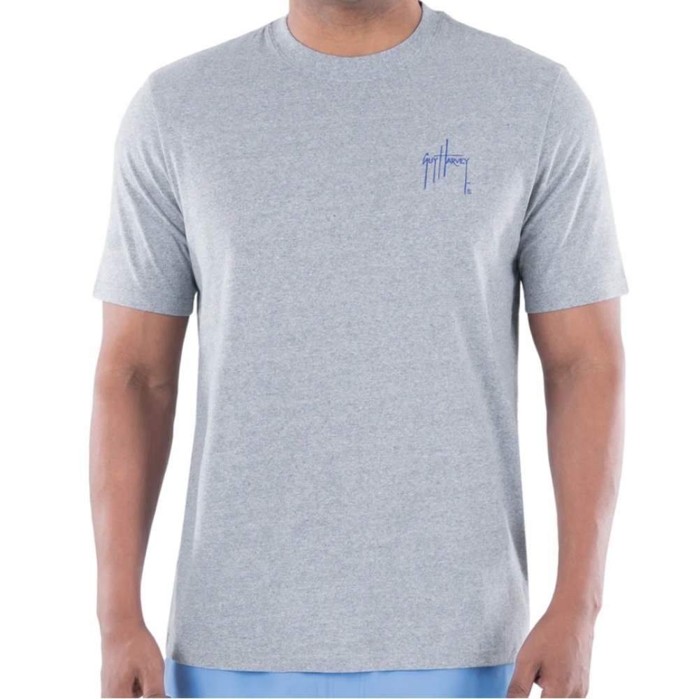 Guy Harvey Tropic Tuna Short-Sleeve T-Shirt for Men - XXL